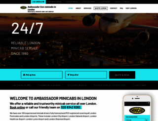 ambassadorcarslondon.co.uk screenshot