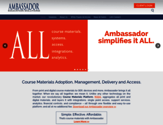 ambassadored.com screenshot
