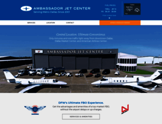 ambassadorjetcenter.com screenshot