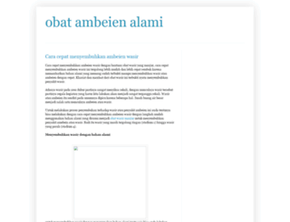 ambeienherbal.blogspot.com screenshot