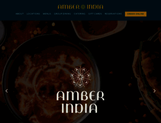 amber-india.com screenshot