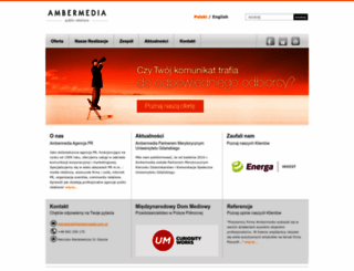 ambermedia.com.pl screenshot