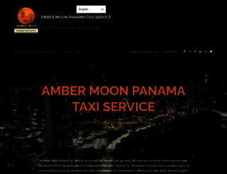 ambermooncab.com screenshot