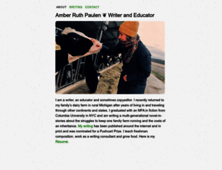 amberpaulen.com screenshot