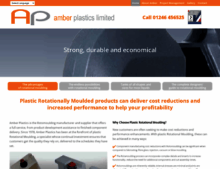 amberplastics.co.uk screenshot
