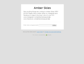 amberskies.com.au screenshot