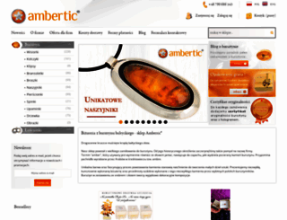 ambertic.pl screenshot