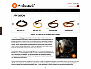 ambertick.com screenshot