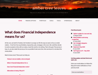 ambertreeleaves.wordpress.com screenshot