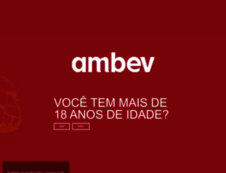 ambev.com.br screenshot