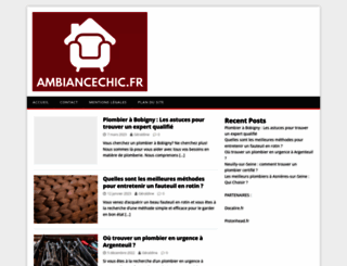 ambiancechic.fr screenshot