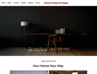 ambiancestaging.com screenshot