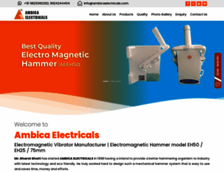 ambicaelectricals.com screenshot