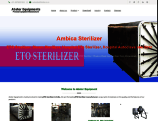 ambicasterilizer.com screenshot