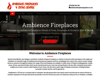 ambiencefireplaces.co.uk screenshot