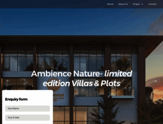 ambienceraipur.com screenshot