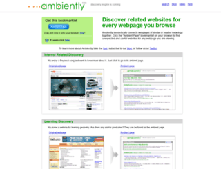ambiently.com screenshot