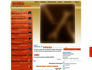 ambikaoverseas.com screenshot