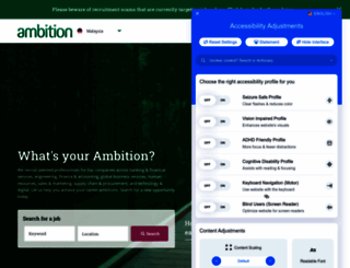 ambition.com.my screenshot