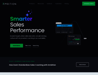 ambition.com screenshot