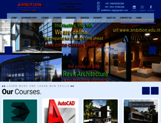 ambition.edu.in screenshot