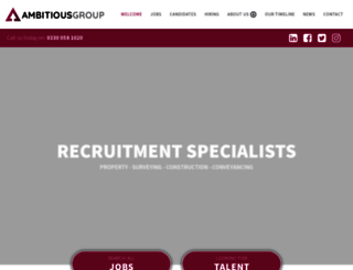 ambitiousgroup.co.uk screenshot