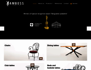 amboss-furniture.com screenshot