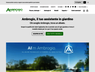 ambrogiorobot.com screenshot