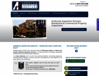 ambrosiainspections.com screenshot