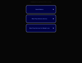 ambrosiapastry.com screenshot