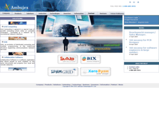 ambujex.com screenshot