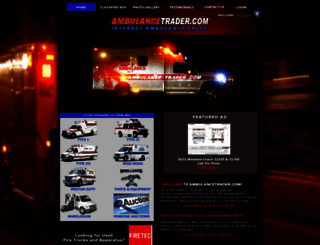 ambulancetrader.com screenshot