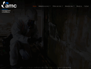 amc-asbestos.co.uk screenshot