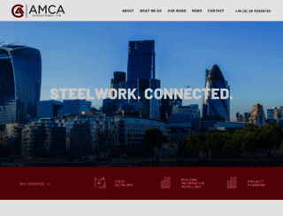 amca-structures.com screenshot