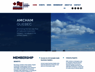 amchamquebec.com screenshot