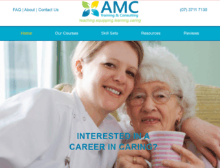 amctc.com.au screenshot