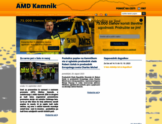amd-kamnik.si screenshot