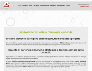 amdweb.it screenshot