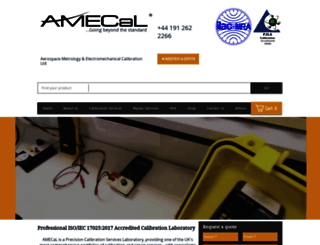 amecal.com screenshot