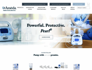 ameda.com screenshot