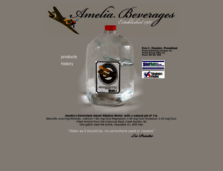 ameliabeverages.com screenshot