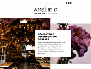 amelie-c.com screenshot