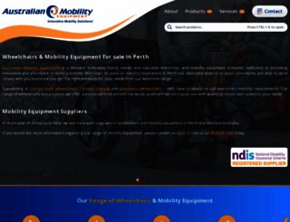amemobility.com.au screenshot