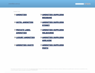 amenities.com.au screenshot