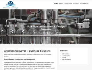 amerconveyor.com screenshot