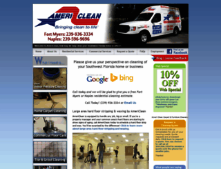 ameri-clean.net screenshot