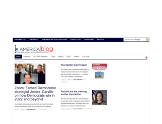 americablog.com screenshot