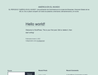americaenelmundo.com screenshot