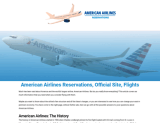 american-airlines-reservations.net screenshot