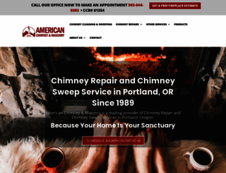 american-chimney.com screenshot